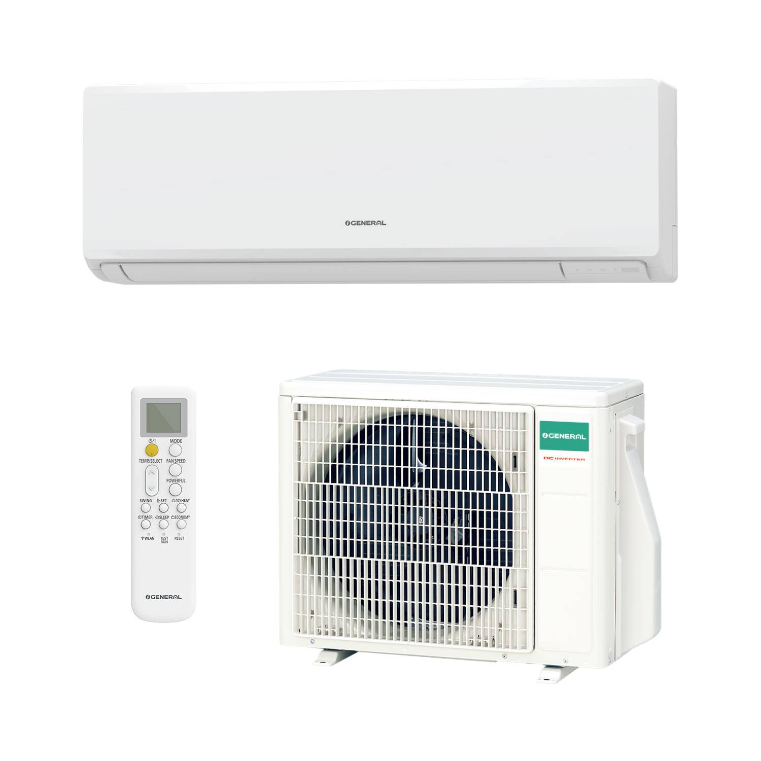  Split Pared General Inverter ASG12-KN